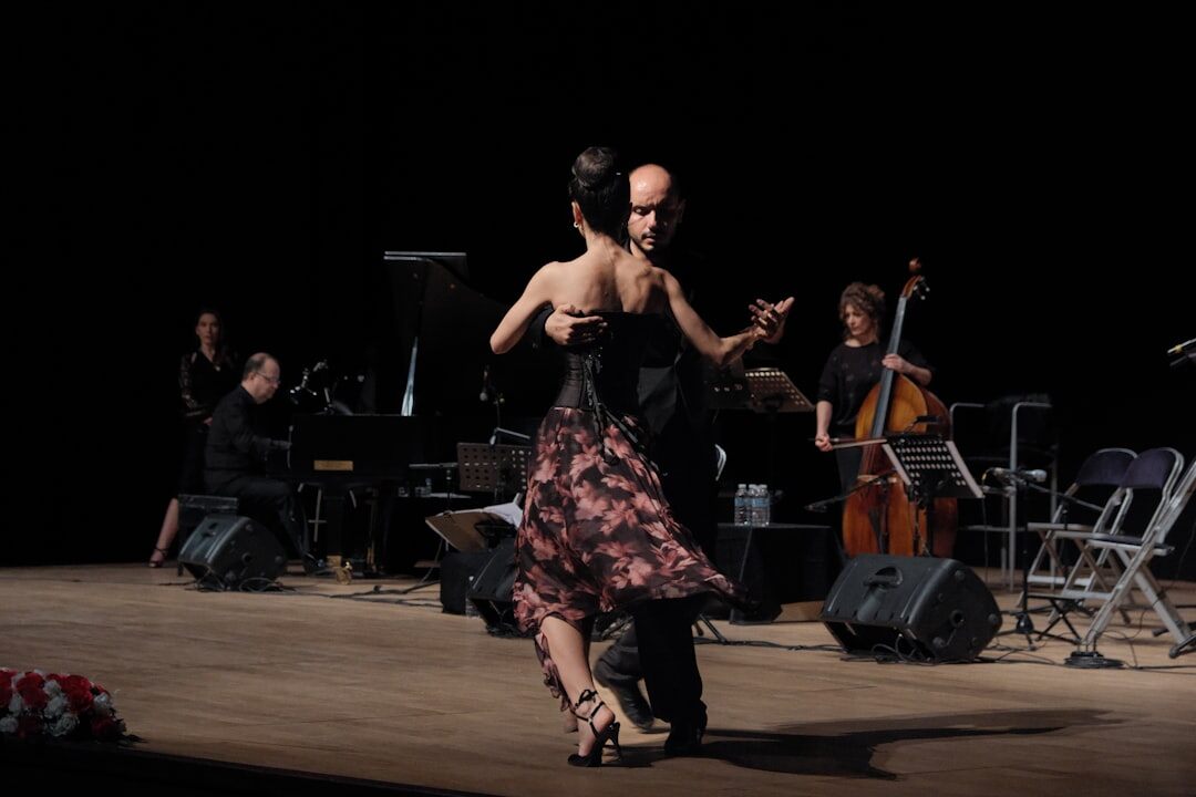 rosalia performing on stage