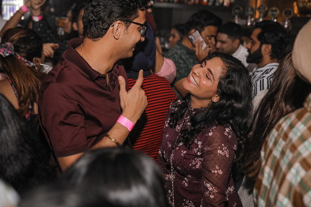 people dancing at party