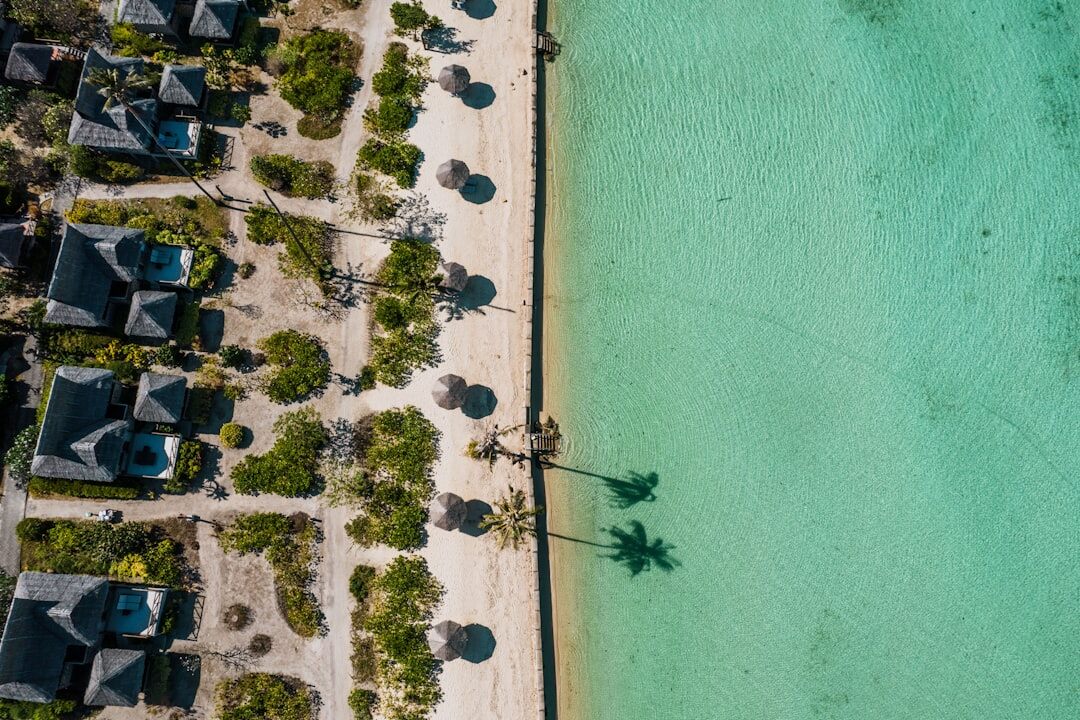 luxury resort beach